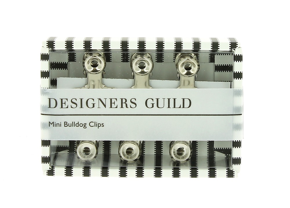 Designer Guild Set of 6 Mini Bulldog Clips Vibrant Home